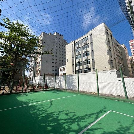 Lindo Apartamento Em Frente A Praia - Santos Apartment Bagian luar foto