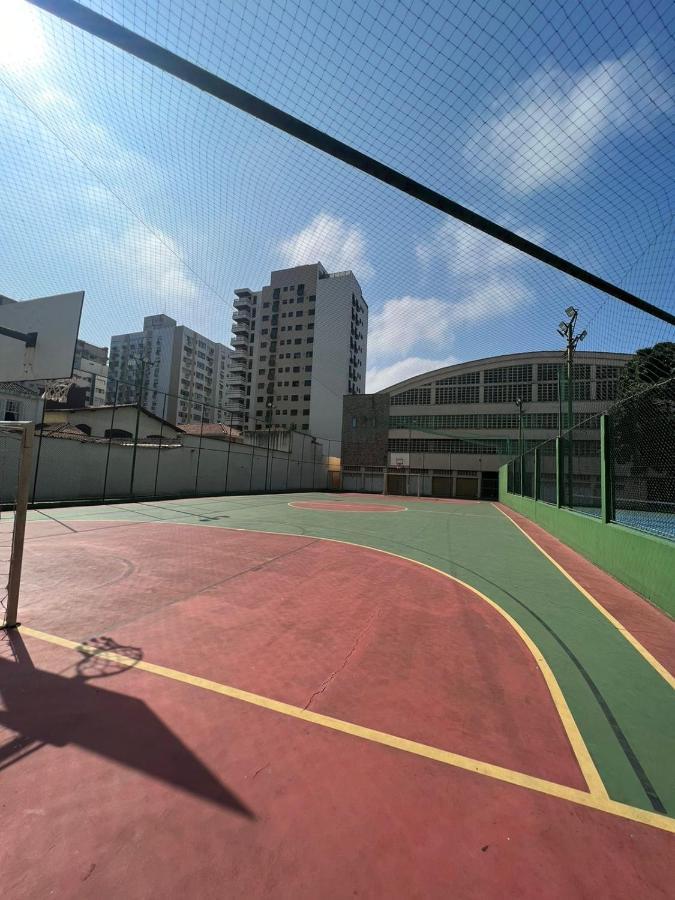 Lindo Apartamento Em Frente A Praia - Santos Apartment Bagian luar foto